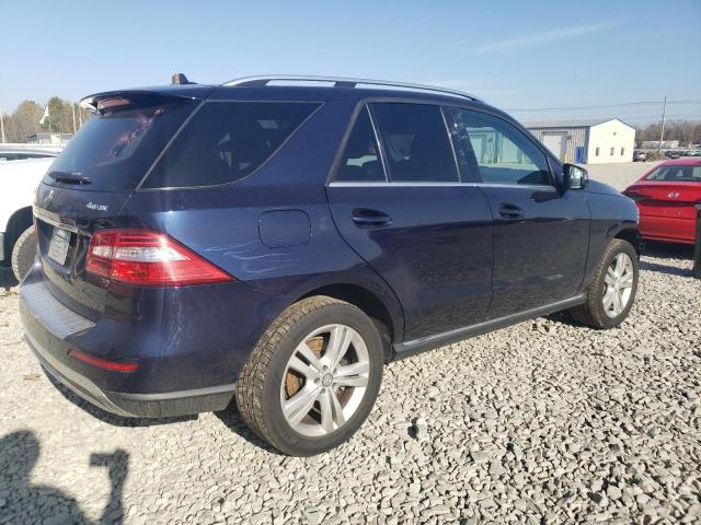 4JGDA5HB7DA137420 - 2013 MERCEDES-BENZ ML 350 4MATIC BLUE photo 3