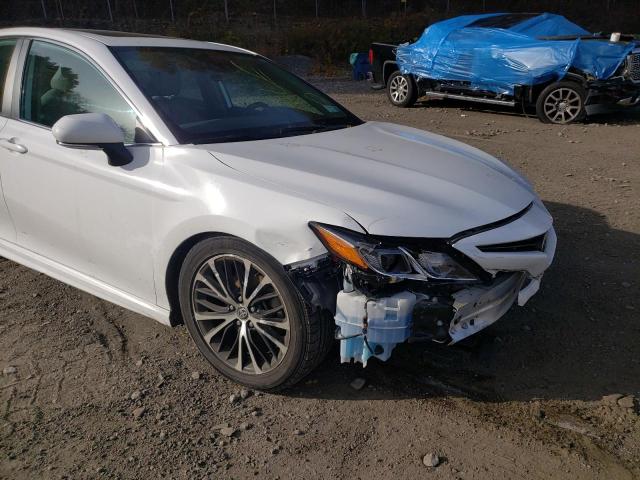 4T1G11BK4LU005145 - 2020 TOYOTA CAMRY SE WHITE photo 9