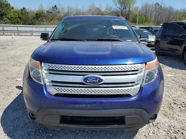 1FM5K7D88FGB95480 - 2015 FORD EXPLORER XLT BLUE photo 5