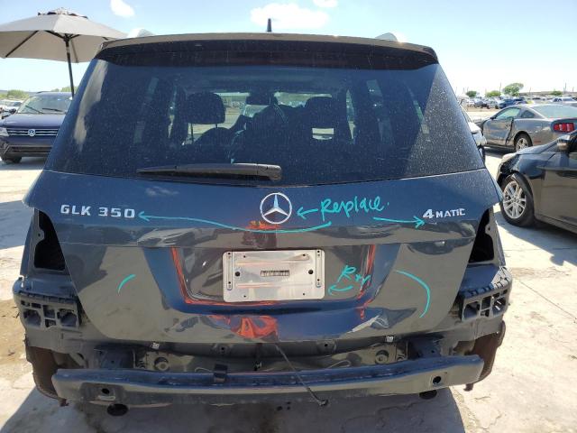 WDCGG8JB4DG138883 - 2013 MERCEDES-BENZ GLK 350 4MATIC GRAY photo 6