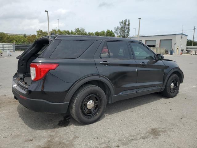 1FM5K8AW7LGD01373 - 2020 FORD EXPLORER POLICE INTERCEPTOR أسود صورة 3