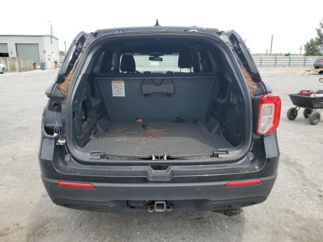 1FM5K8AW7LGD01373 - 2020 FORD EXPLORER POLICE INTERCEPTOR أسود صورة 6