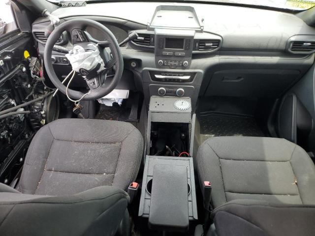 1FM5K8AW7LGD01373 - 2020 FORD EXPLORER POLICE INTERCEPTOR أسود صورة 8