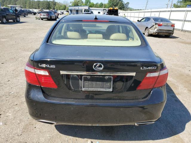 JTHBL46F275039655 - 2007 LEXUS LS 460 BLACK photo 6