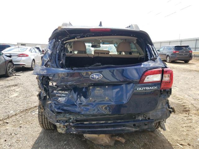 4S4BSADC0J3395208 - 2018 SUBARU OUTBACK 2.5I PREMIUM BLUE photo 6