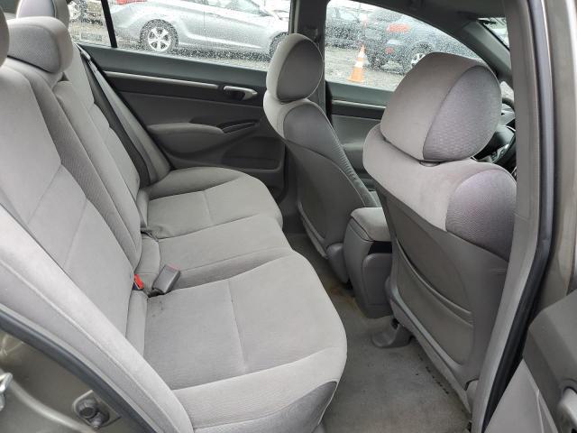 1HGFA16856L071892 - 2006 HONDA CIVIC EX GRAY photo 10