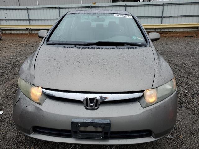 1HGFA16856L071892 - 2006 HONDA CIVIC EX GRAY photo 5