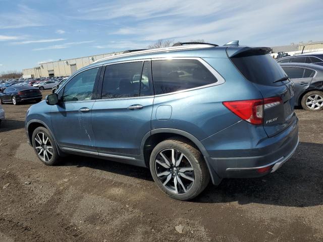 5FNYF6H09KB023256 - 2019 HONDA PILOT ELITE BLUE photo 2