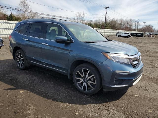 5FNYF6H09KB023256 - 2019 HONDA PILOT ELITE BLUE photo 4