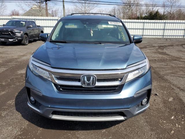 5FNYF6H09KB023256 - 2019 HONDA PILOT ELITE BLUE photo 5