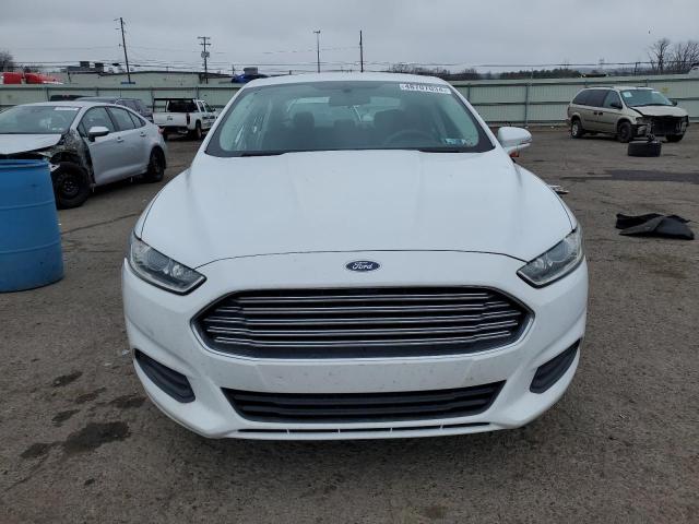 3FA6P0H78DR137402 - 2013 FORD FUSION SE WHITE photo 5