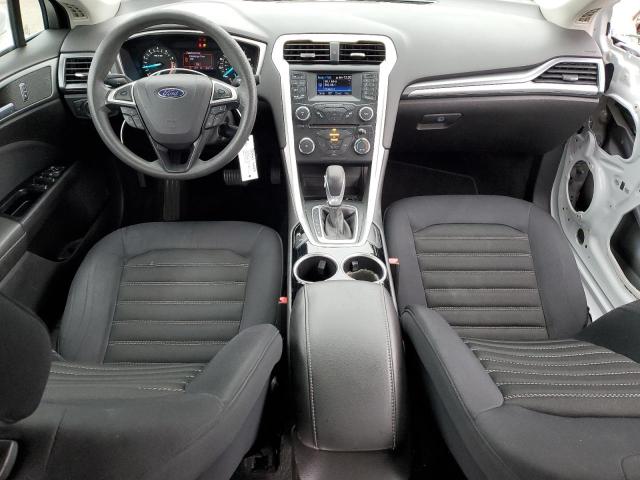 3FA6P0H78DR137402 - 2013 FORD FUSION SE WHITE photo 8