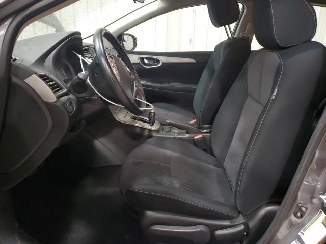 3N1AB7AP1FY321968 - 2015 NISSAN SENTRA S GRAY photo 7