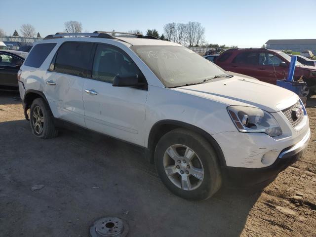 1GKKVPEDXCJ178337 - 2012 GMC ACADIA SLE WHITE photo 4