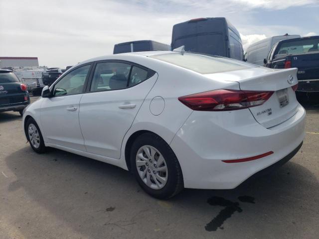 5NPD74LF7HH204507 - 2017 HYUNDAI ELANTRA SE WHITE photo 2