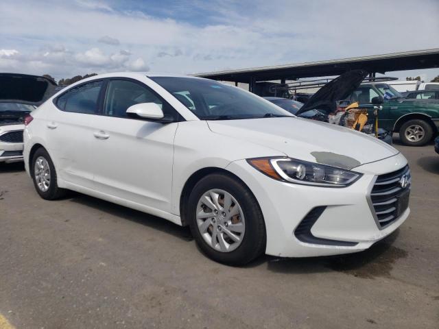 5NPD74LF7HH204507 - 2017 HYUNDAI ELANTRA SE WHITE photo 4