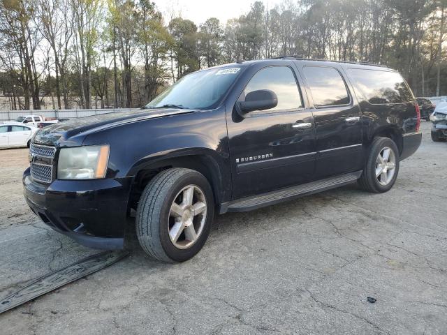 1GNFC16J57R399721 - 2007 CHEVROLET SUBURBAN C1500 BLACK photo 1