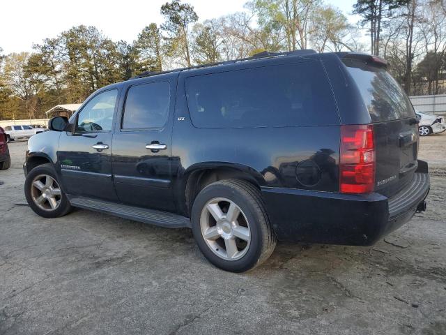 1GNFC16J57R399721 - 2007 CHEVROLET SUBURBAN C1500 BLACK photo 2