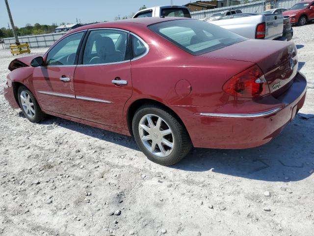 2G4WE567051194548 - 2005 BUICK LACROSSE CXS RED photo 2