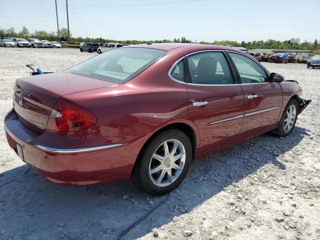 2G4WE567051194548 - 2005 BUICK LACROSSE CXS RED photo 3