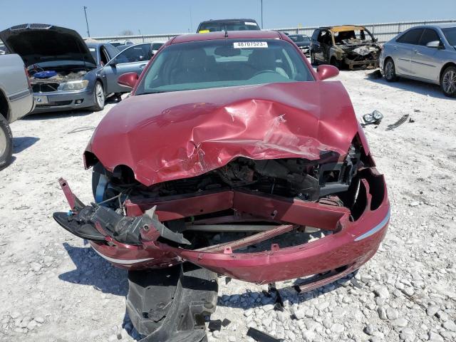 2G4WE567051194548 - 2005 BUICK LACROSSE CXS RED photo 5