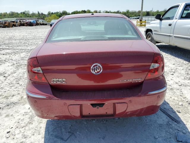 2G4WE567051194548 - 2005 BUICK LACROSSE CXS RED photo 6