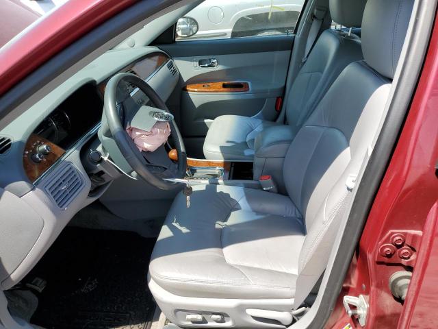 2G4WE567051194548 - 2005 BUICK LACROSSE CXS RED photo 7