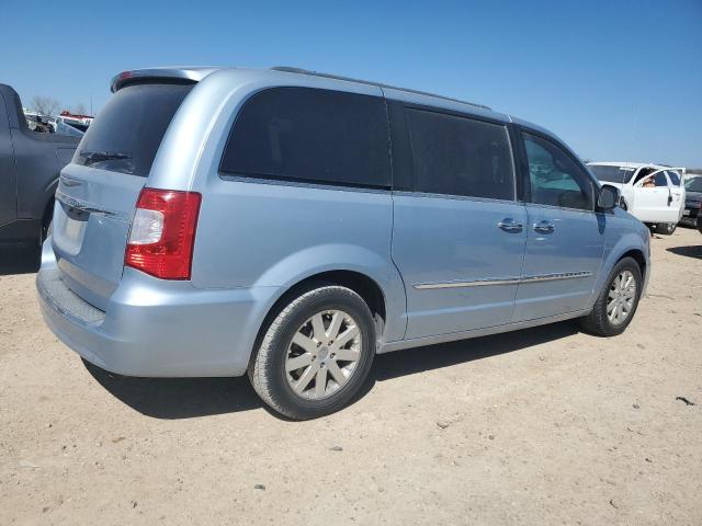 2C4RC1CG5CR338579 - 2012 CHRYSLER TOWN & COU TOURING L BLUE photo 3