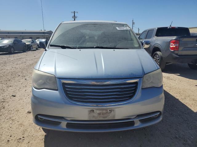 2C4RC1CG5CR338579 - 2012 CHRYSLER TOWN & COU TOURING L BLUE photo 5