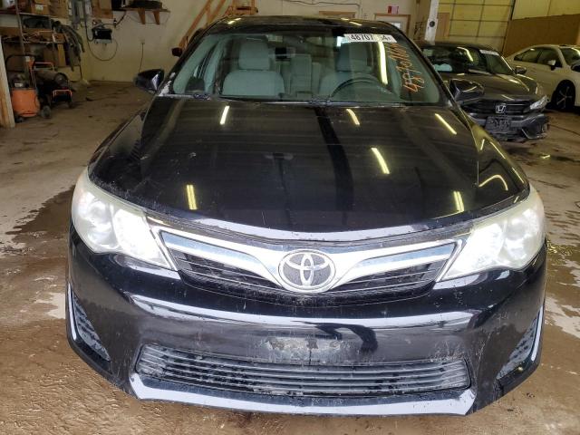 4T4BF1FK5CR215121 - 2012 TOYOTA CAMRY BASE BLACK photo 5