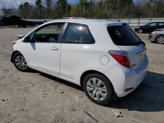 JTDJTUD35DD562613 - 2013 TOYOTA YARIS WHITE photo 2