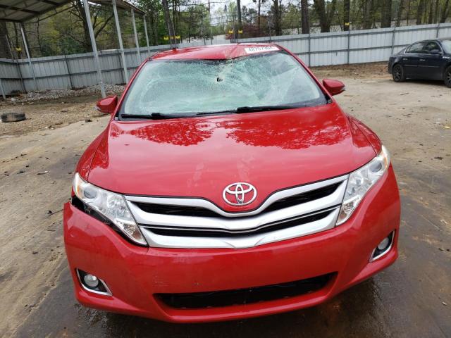 4T3ZA3BBXEU085789 - 2014 TOYOTA VENZA LE RED photo 5