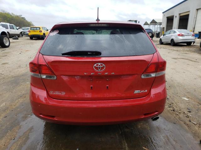 4T3ZA3BBXEU085789 - 2014 TOYOTA VENZA LE RED photo 6