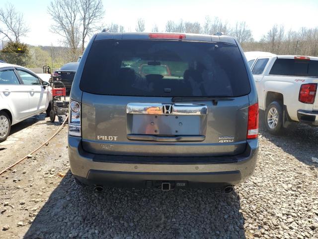 5FNYF4H93BB009078 - 2011 HONDA PILOT TOURING GRAY photo 6