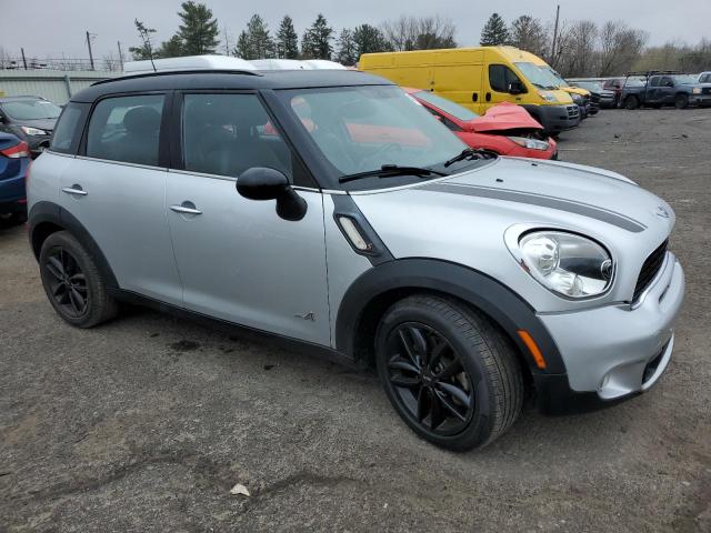 WMWZC5C53BWL53719 - 2011 MINI COOPER S COUNTRYMAN SILVER photo 4