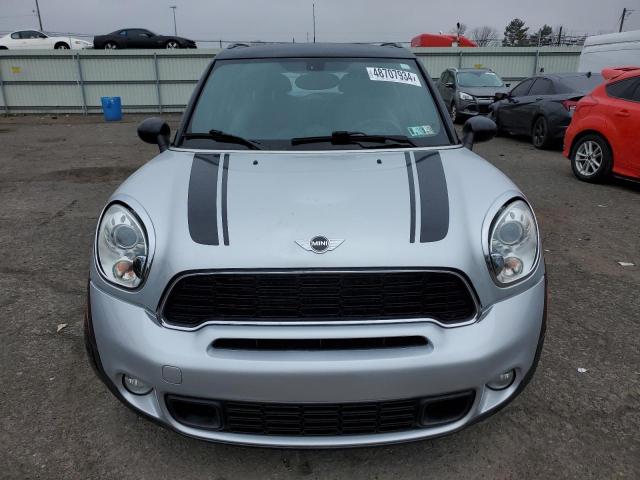 WMWZC5C53BWL53719 - 2011 MINI COOPER S COUNTRYMAN SILVER photo 5