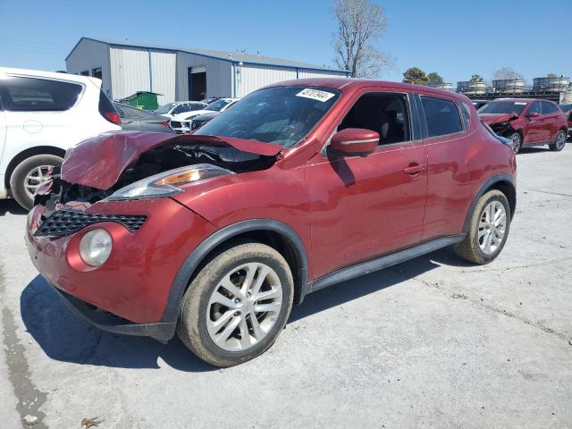 JN8AF5MR9FT511923 - 2015 NISSAN JUKE S RED photo 1