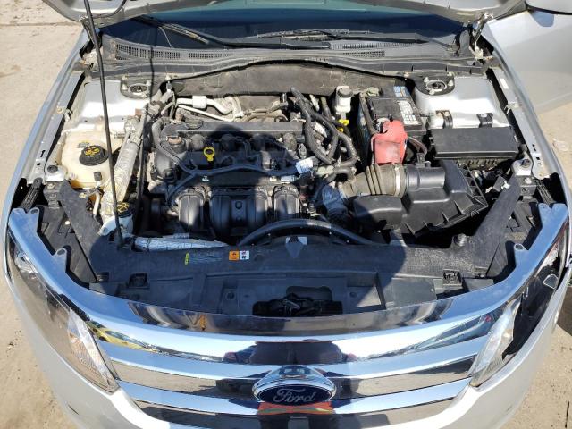 3FAHP0HA3CR298369 - 2012 FORD FUSION SE SILVER photo 11