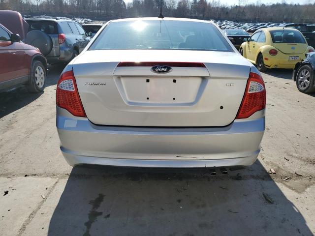 3FAHP0HA3CR298369 - 2012 FORD FUSION SE SILVER photo 6