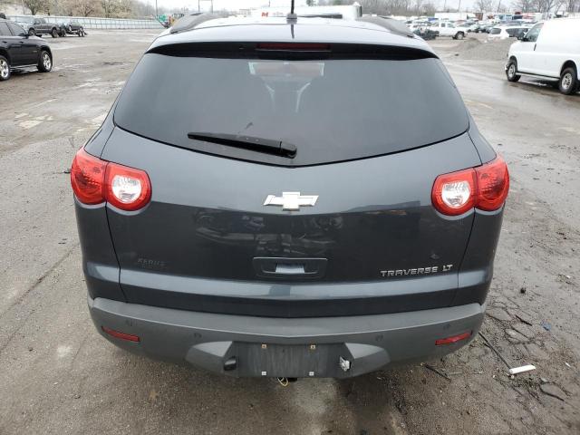 1GNKRGED9CJ298329 - 2012 CHEVROLET TRAVERSE LT GRAY photo 6