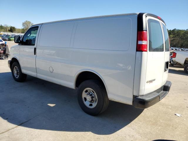 1GCWGAFP4M1217597 - 2021 CHEVROLET EXPRESS G2 WHITE photo 2