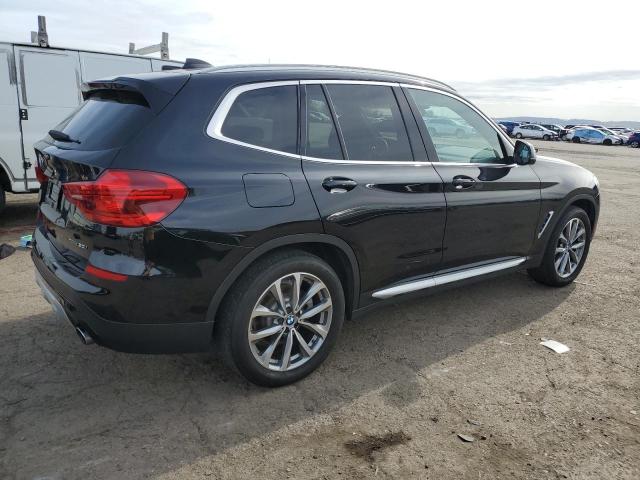 5UXTR9C51KLE17676 - 2019 BMW X3 XDRIVE30I BLACK photo 3