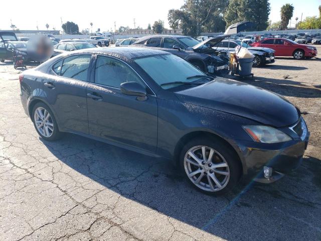 JTHBK262262016249 - 2006 LEXUS IS 250 GRAY photo 4