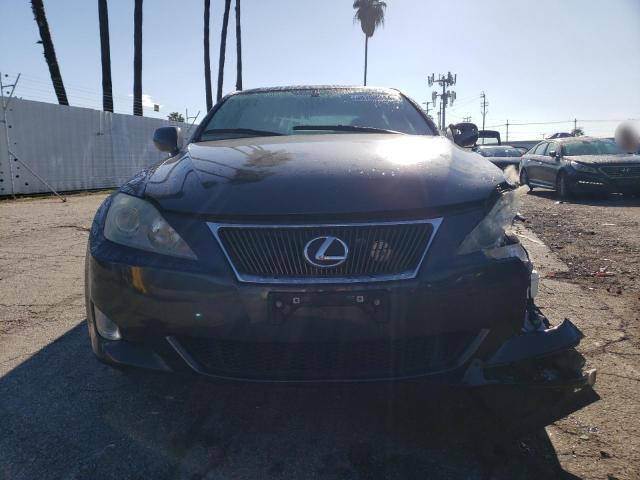 JTHBK262262016249 - 2006 LEXUS IS 250 GRAY photo 5