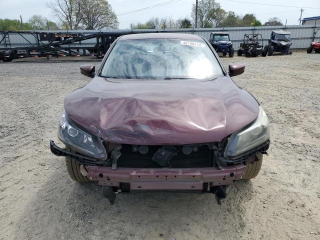 1HGCR2F55DA245427 - 2013 HONDA ACCORD SPORT MAROON photo 5