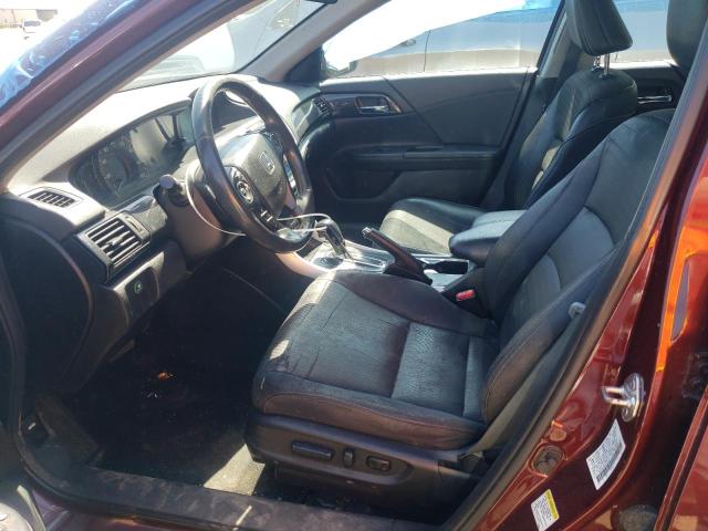 1HGCR2F55DA245427 - 2013 HONDA ACCORD SPORT MAROON photo 7