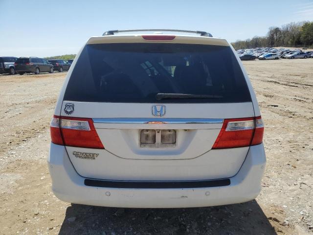 5FNRL388X7B101391 - 2007 HONDA ODYSSEY TOURING WHITE photo 6