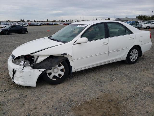 4T1BE32K53U164363 - 2003 TOYOTA CAMRY LE WHITE photo 1