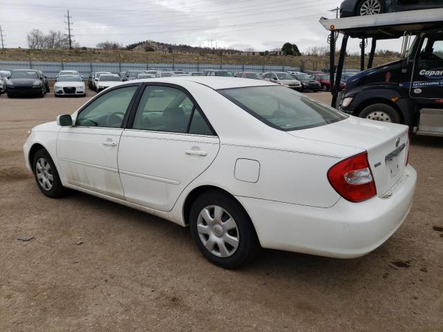 4T1BE32K83U203771 - 2003 TOYOTA CAMRY LE WHITE photo 2