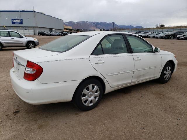 4T1BE32K83U203771 - 2003 TOYOTA CAMRY LE WHITE photo 3